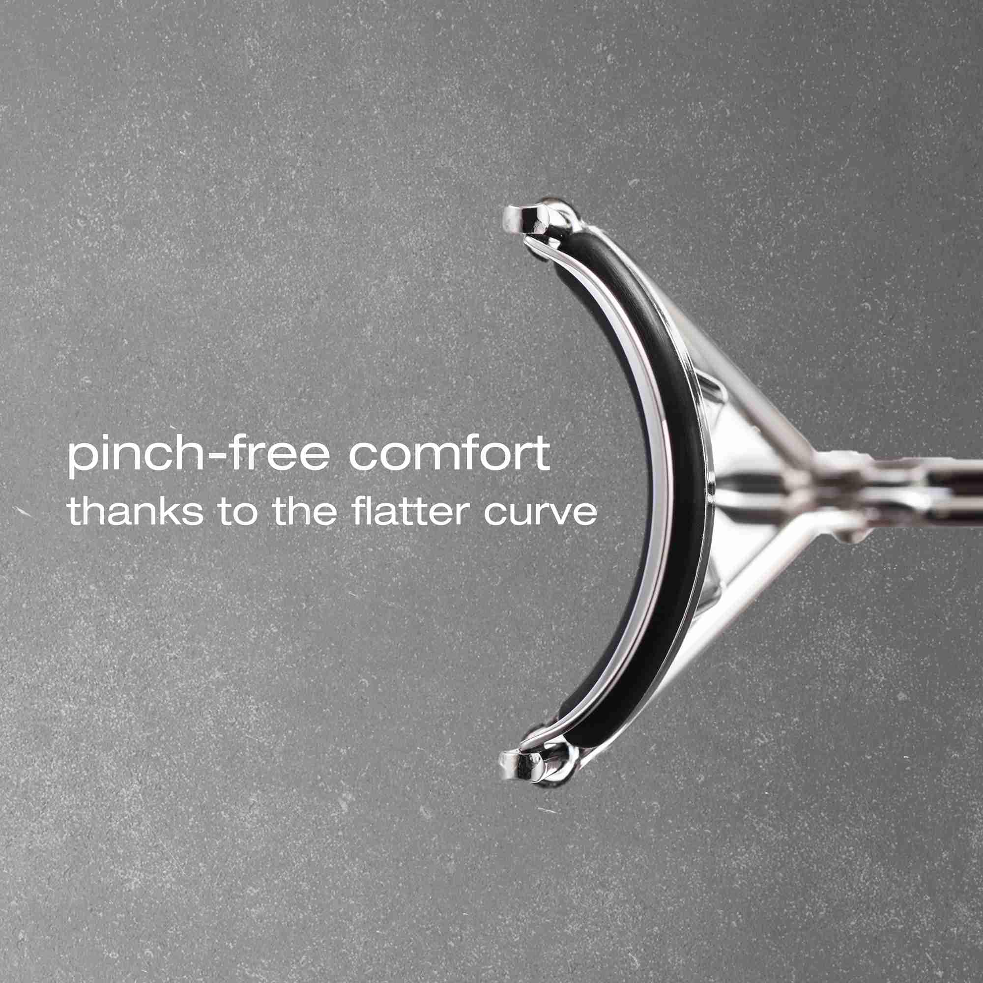 shu uemura Iconic Eyelash Curler, Achieve Precise Control and Long-Lasting Curl - Includes Silicone Replacement Pad
