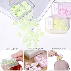 300pcs Portable Hand Washing Soap Sheets, Scented