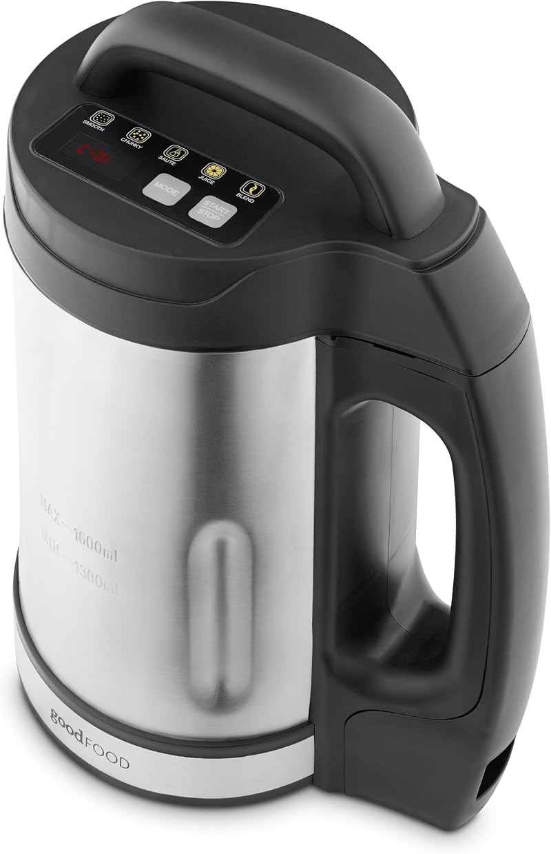 Tower Good Food Soup Maker 1.6L with Sauté Function & LED Control Panel