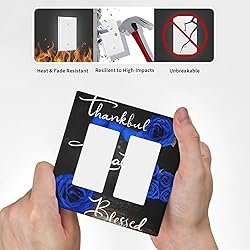 Spshian Outlet Covers Blue Rose Thankful Grateful