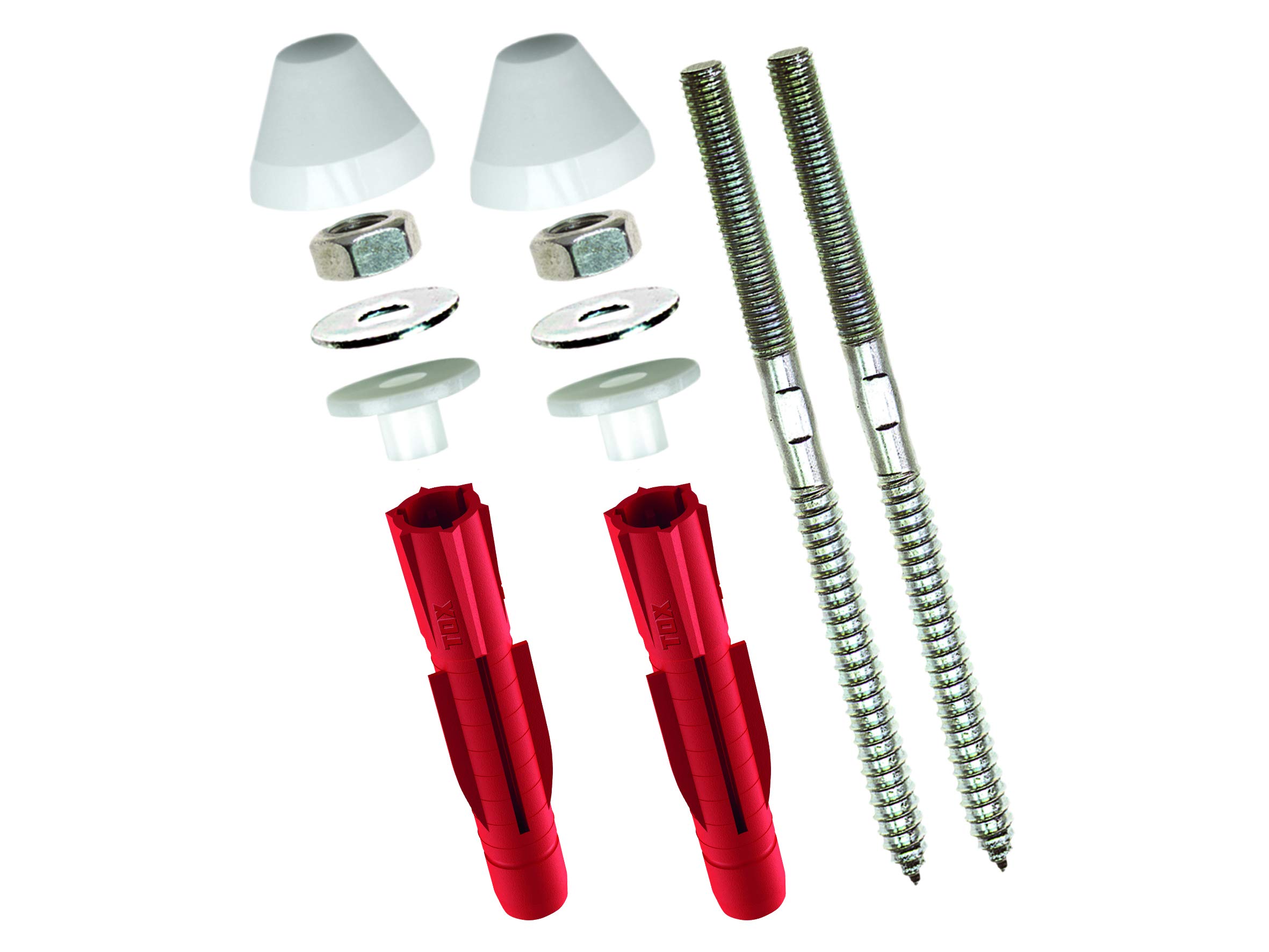 TOX Urinal & Wash Stand Mounting Piss-Fix XL M10, White, 1 Set, 04510148