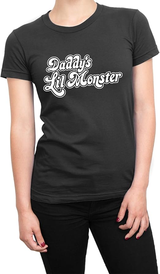Cliquewear Daddy's Little Monster TShirt Amazon.co.uk Clothing