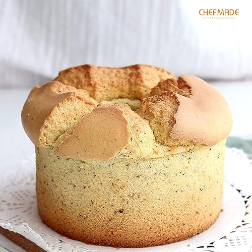 CHEFMADE Angel Food Cake Pan, 6-Inch with Removable Loose Bottom