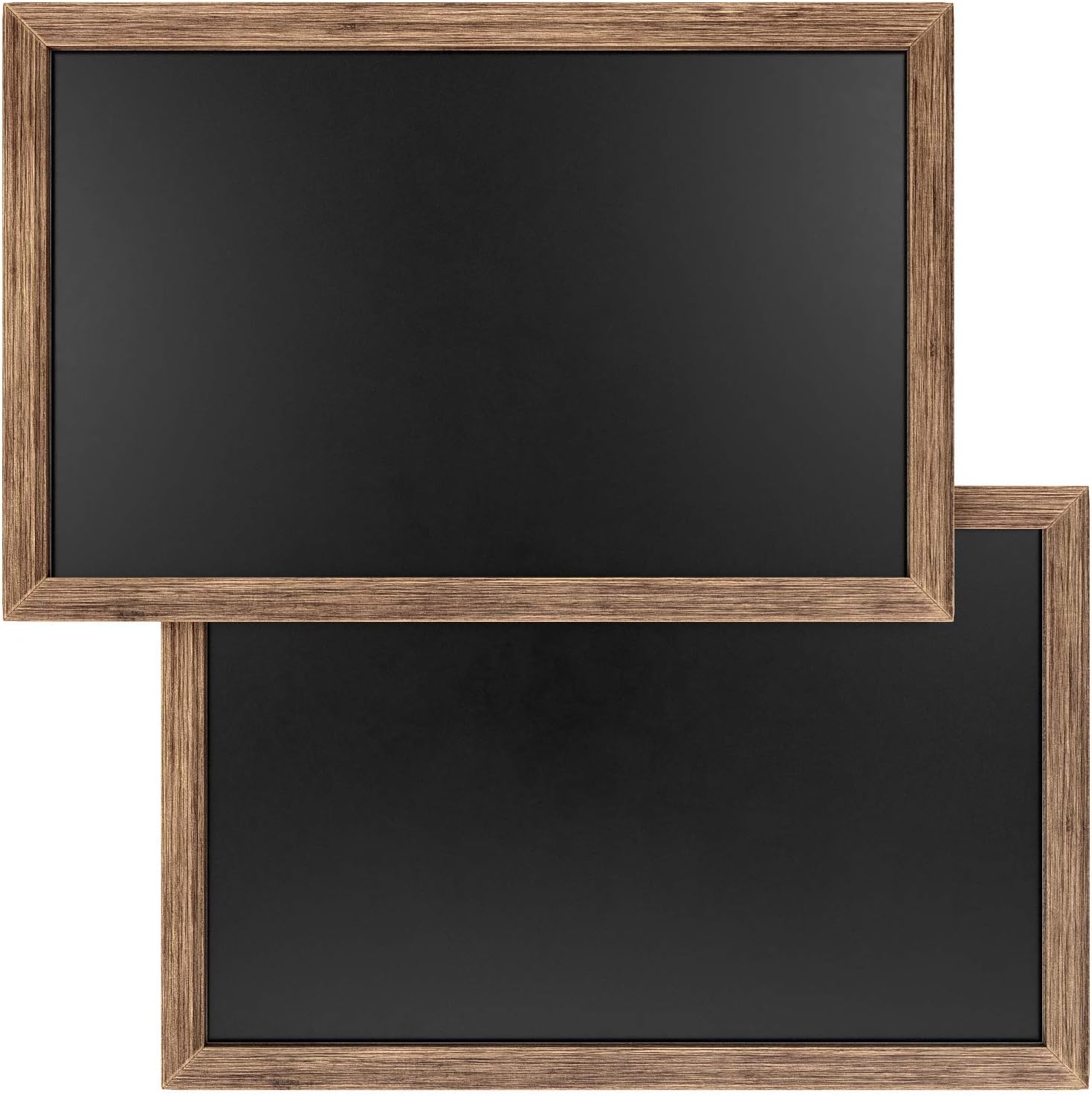Arteza Small Magnetic Chalkboard for Walls, 11x17 Inches, 2-Pack, Easy to Mount, Rustic Decorative Black Chalk Board for Kitchens, Cafes, Stores, Weddings & Special Events : Office Products