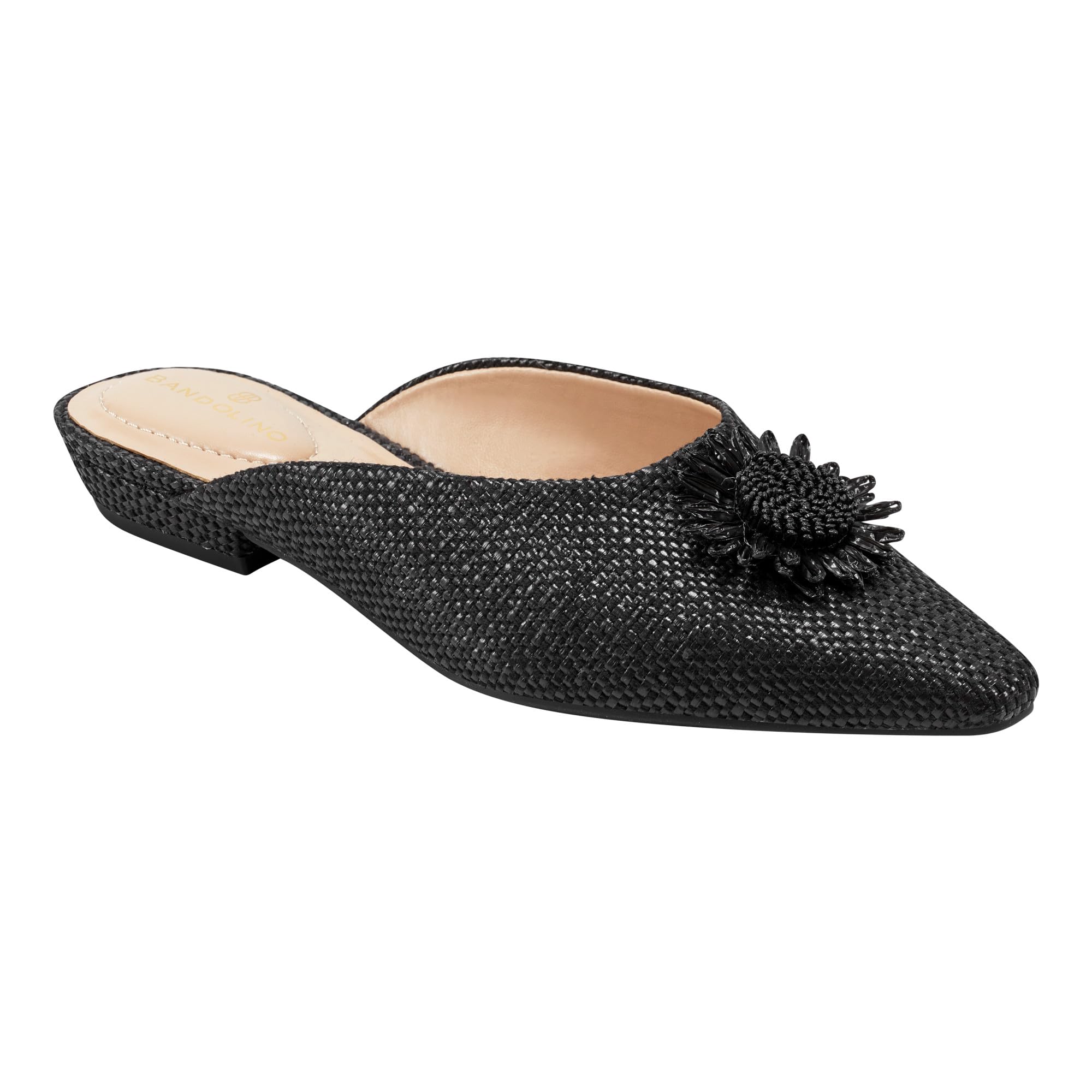 Bandolino Women’s Shay Mule, Black 001, 6.5