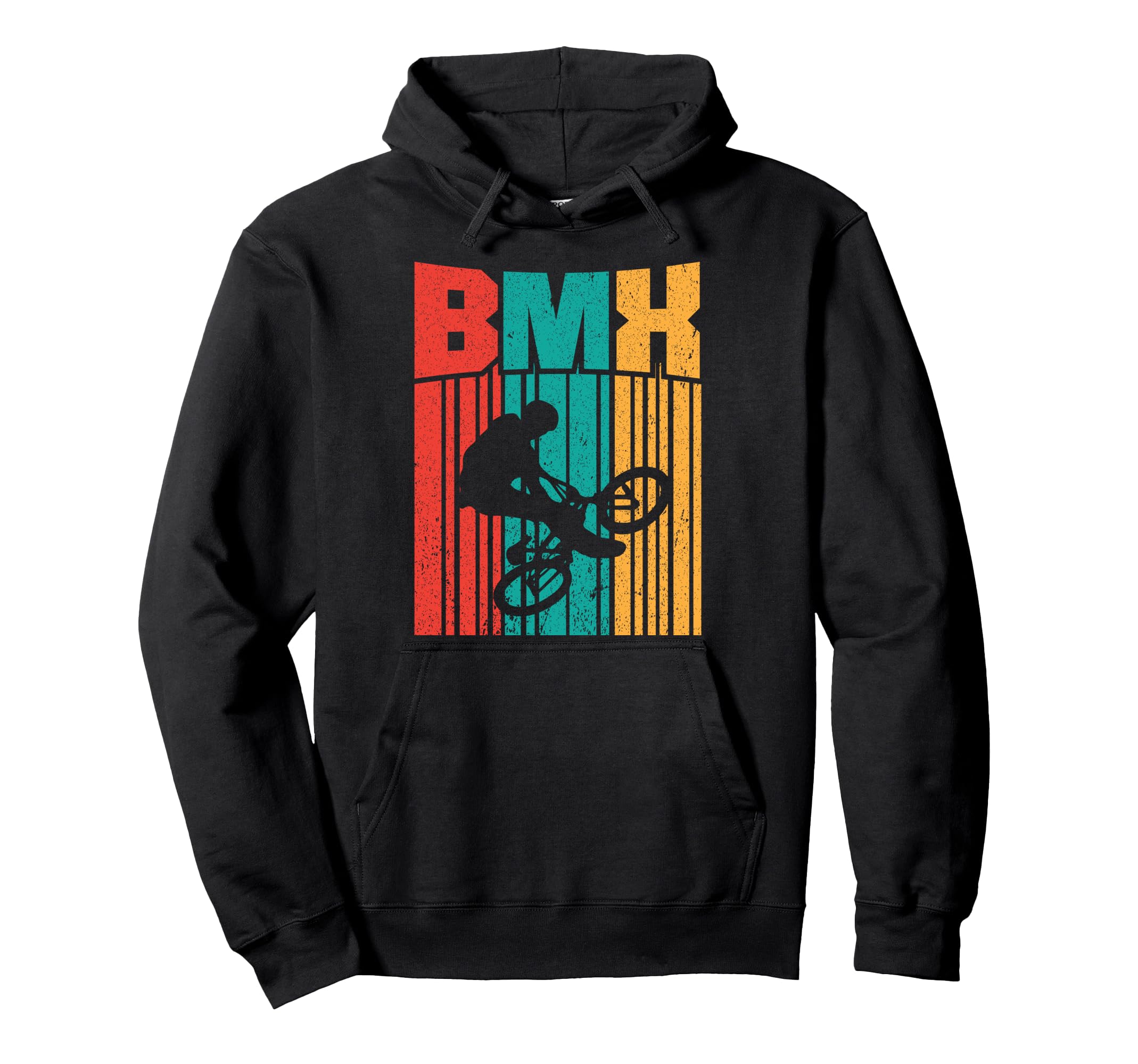 BMX Vintage Bike Bicycle Racing BMX Lover I Cool BMX Pullover Hoodie
