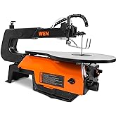 WEN 3923 16-Inch Variable Speed Scroll Saw with Easy-Access Blade Changes & Work Light, Black
