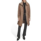 Andrew Marc Women's Wool Anorak Melange Coat