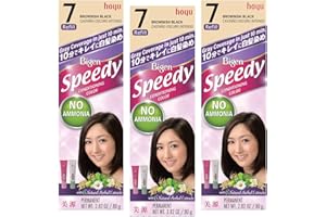 HOYU Bigen Speedy Conditioning Color Refill: 7 Brownish Black - 3 Pack