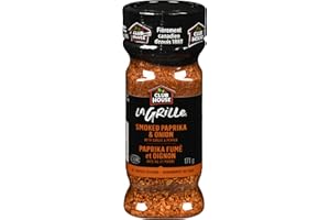 Club House La Grille, Grilling Made Easy, Smoked Paprika & Onion with Garlic & Pepper, All Purpose Seasoning, 171g
