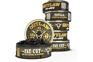 OUTLAW DIP COMPANY Outlaw Killer Vaniller NiC-Safe™ Fat Cut - 6 Pack - Tobacco & Nicotine Free Chew