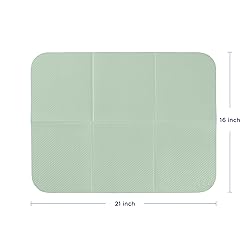 Ubbi On-The-Go Diaper Changing Baby Mat, Soft and
