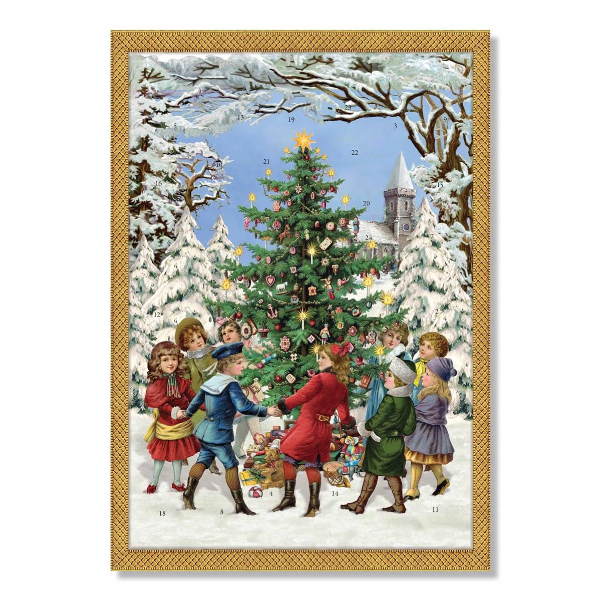 Coppenrath Advent Calendar 'Dancing Round the Tree' Traditional