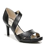 LifeStride Womens Mega Dress Sandal Black Patent