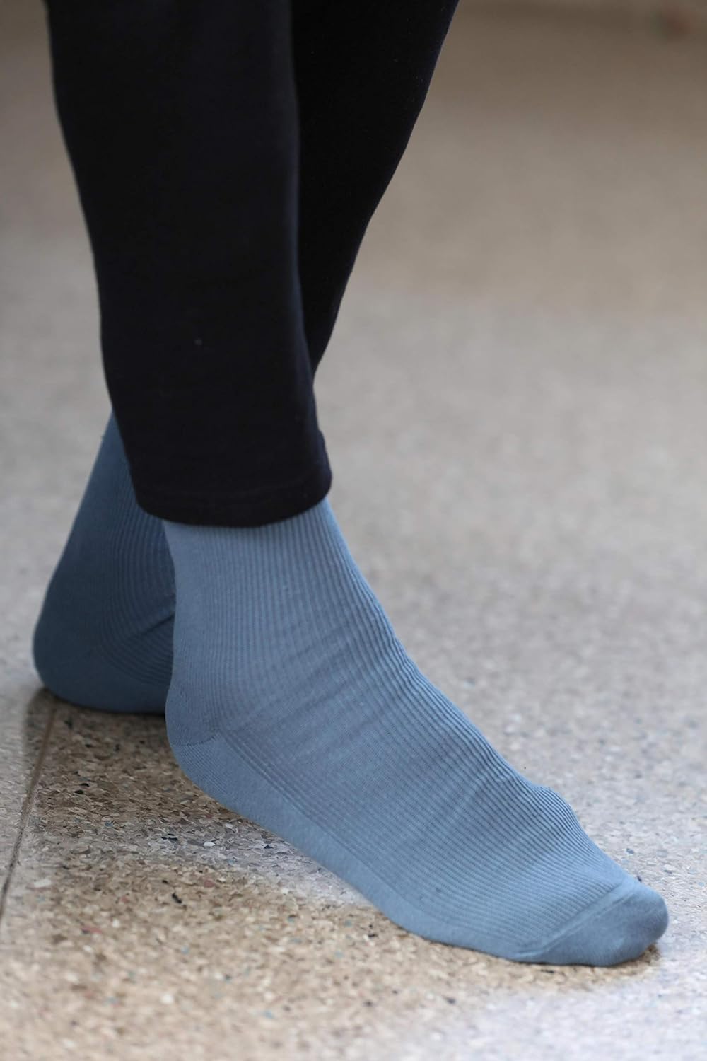 8 pairs of DIABETIC Non-Elastic Cotton Socks for SWOLLEN FEET for Mens & Womens: Clothing