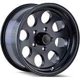 171 17x9, Bolt Pattern: 6x5.5/, Offset: 0, MATTE BLACK, set of 1