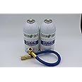 Generic Arctic Air for R12 w/Charging Hose (2 Can Kit), ES12AH2, Green