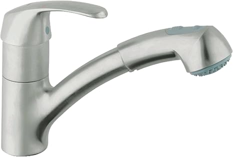 Grohe 32999sd0 Alira Low Profile Centerset Pullout Kitchen Faucet
