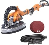 Evolution Power Tools R225DWS Telescopic Dry Wall Sander 225mm LED Torch view 1