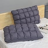YOUR MOON Pillows Standard Size Set of 2, Soft Support Standard Pillow 2 Pack for Bed, Fluffy Down Alternative Pillow, Luxury Hotel Gel Pillows for Side Sleeping (Gray)