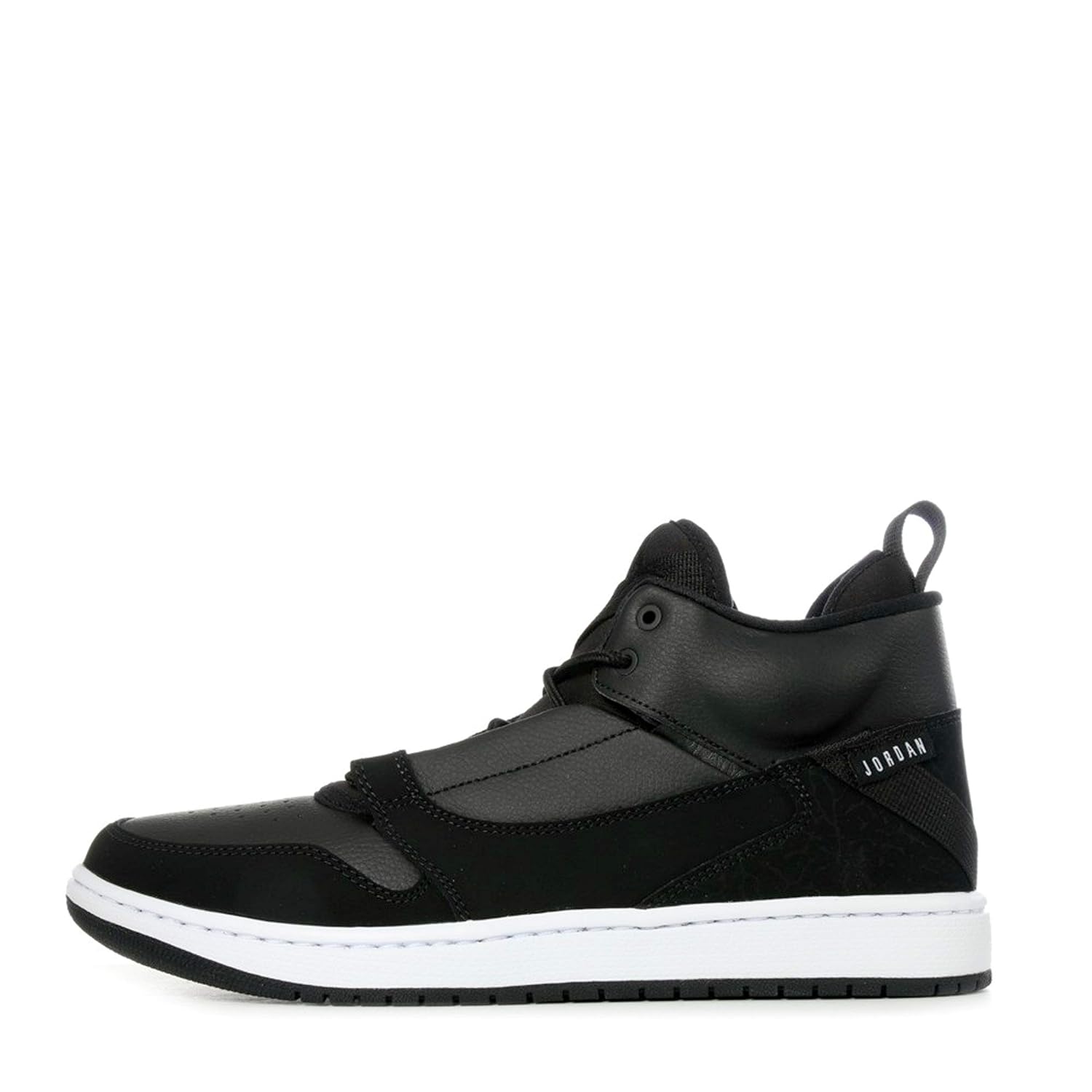 jordan fadeaway black and white