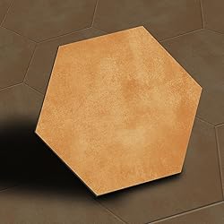 Alwayspon 24Pcs Hexagon LVT Flooring Peel and Stick