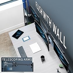 VIVO Premium Triple Monitor Desk Mount for 3