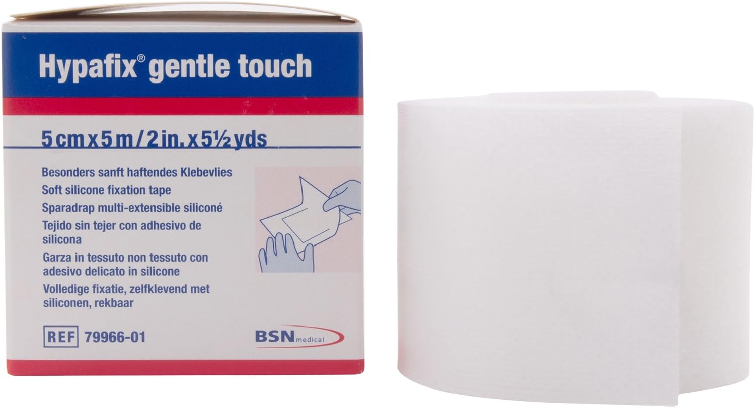 Hypafix Gentle Touch Soft Silicone Retention Tape for