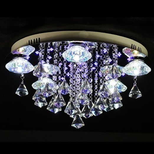 Adele 5 Bulb Led Colour Changing Remote Control Led Ceiling Light