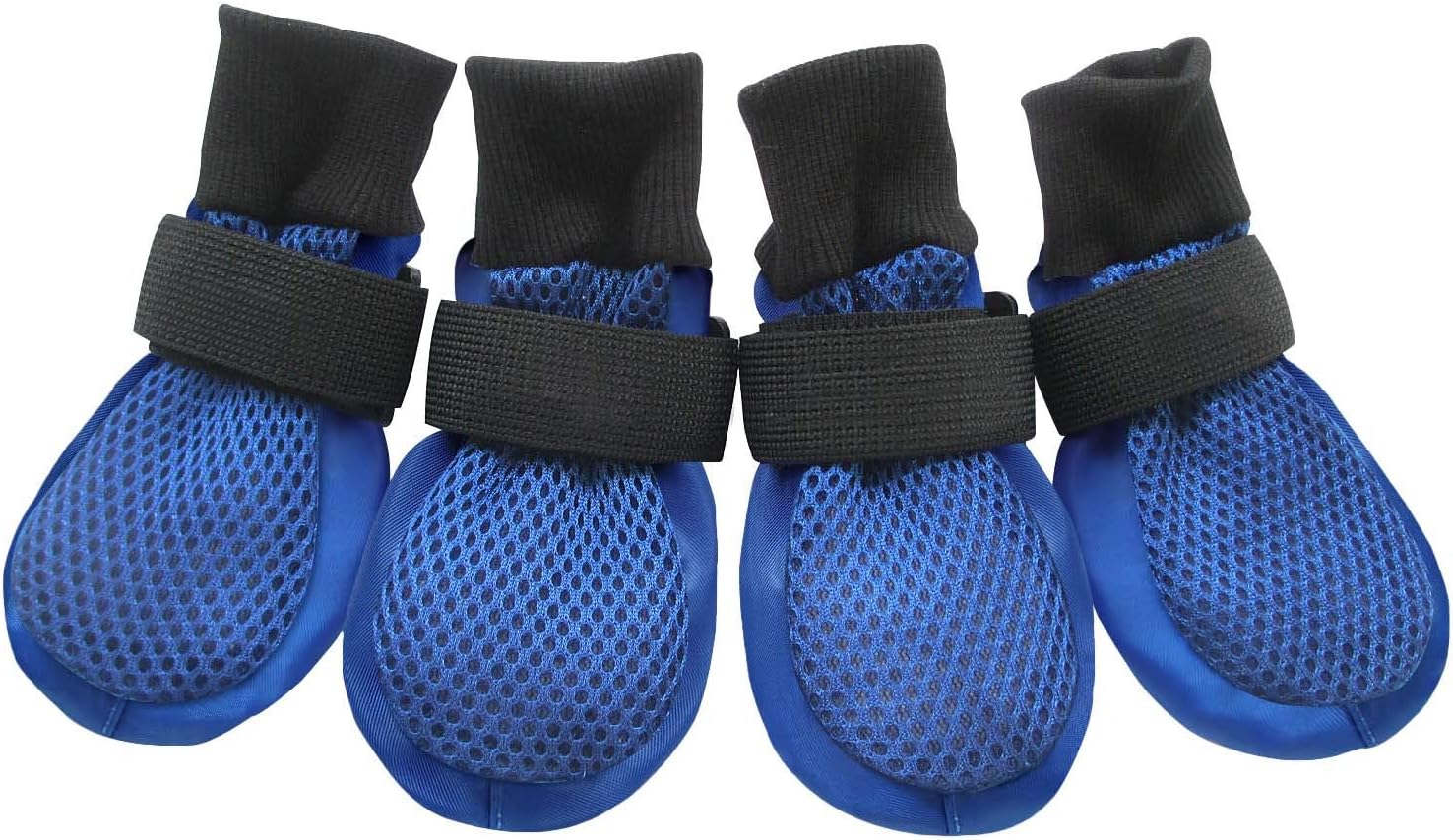 HiPaw Breathable Mesh Dog Boots Nonslip Rubber Sole for Summer