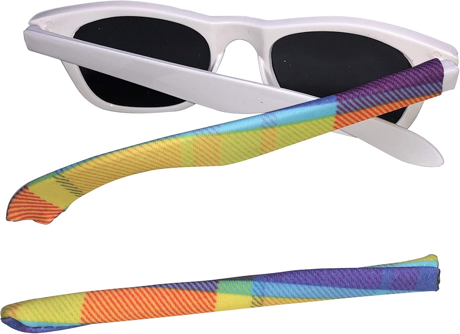 Soft Eyeglass Temple Arm Full Sleeves Add Colors & A Little Comfort to