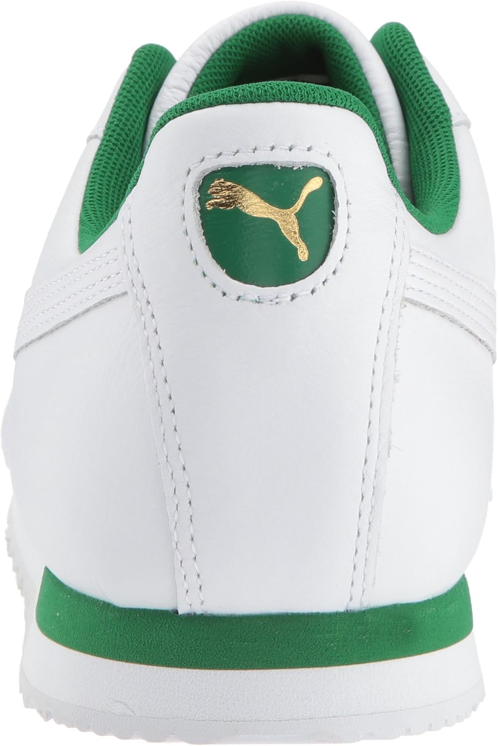 puma roma green and white