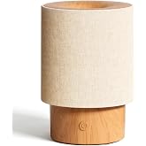 ARVIDSSON Essential Oil Diffuser with Fabric Cover, 100ml Aromatherapy Diffuser for Home, Ultrasonic Diffuser with Night Lamp and Auto Shut-Off, Scent Oil Diffusers for Bedroom