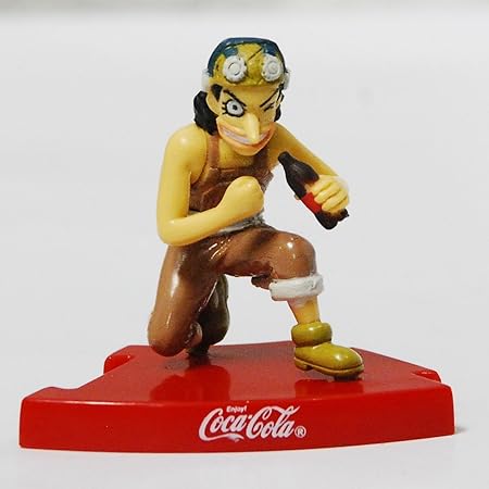 Amazon コカコーラ ワンピース フィギュアコレクション オマツリ男爵と秘密の島 ウソップ フィギュア ドール 通販