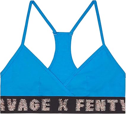Savage X Fenty Women S Savage X Bralette Bra Electric Blue X Small Amazon Co Uk Clothing