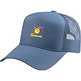 Time for Shenanigans Funny Jester Clock Party Gift Trucker Hat with Adjustable Mesh Back