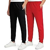 DKNY Boys Sweatpants - 2 Pack Active Performance Soft Fleece Boys Joggers Athletic Pants with Elastic Waistband and Pockets