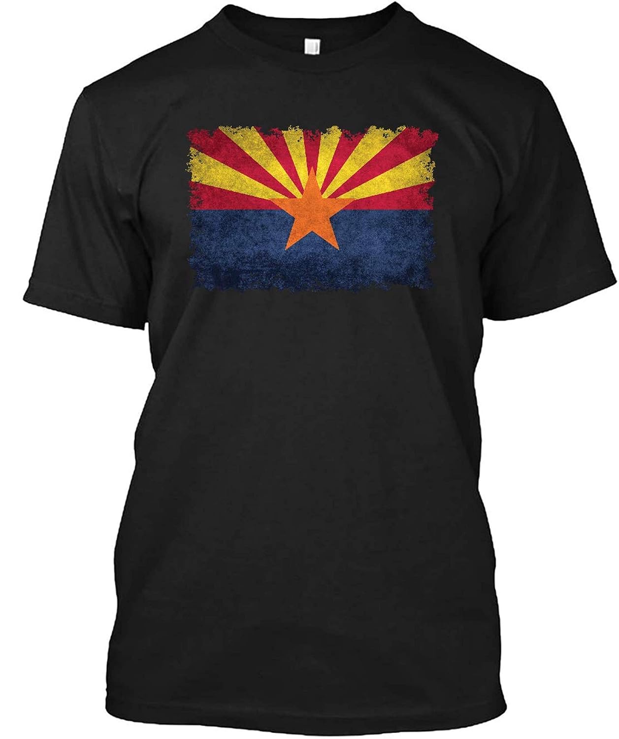 Arizona Flag Vintage Retro Style T Shirt Customized Print Handmadet