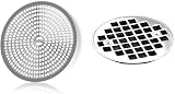 LEKEYE Shower Drain Hair Catcher Strainer Stainless Steel Silicone view 3