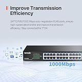 Tenda 24-Port Gigabit Unmanaged Ethernet Network Switch 1000Mbps view 3