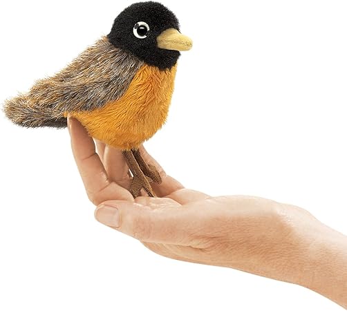 Amazon.com: Folkmanis Mini Robin Finger 