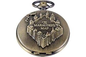 Whodoit Mens Quartz Pocket Watch Green Eyes Round Case Shape Pendant Necklace Pocket Watch