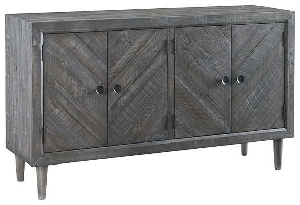 Signature Design by Ashley Besteneer Dining Room Server, Dark Gray