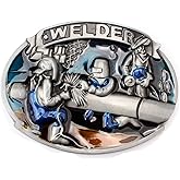 Men's Welder Belt Buckle Western Cowboy Native American (BBFA-WDR-02)