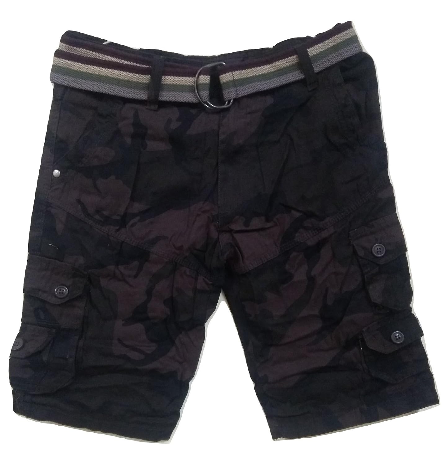 timbre men army print shorts with 9 pockets camouflage cargo for men boys