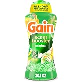 Gain In-Wash Laundry Scent Booster Beads Long-Lasting Fresh Scent Beads All Day Freshness and Odor Protection, Original Scent, 30.1 oz (Packaging May Vary)