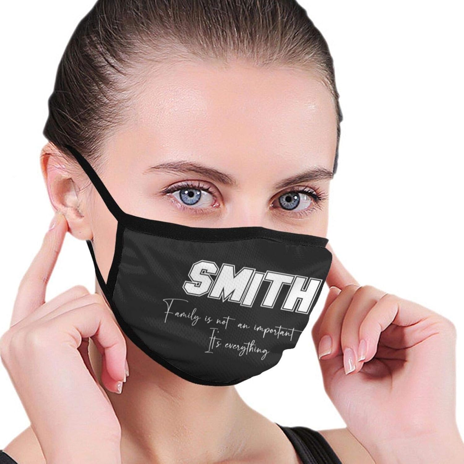 Mask Smith Family Name Mask Windproof and Dustproof Facial Protection