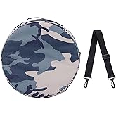 JUSTOOP Scuba Regulator Bag, Diving Regulator Protective Bags with Double Lockable Zippers Carry on Bag for Dive Regulator with Adjustable Shoulder Strap