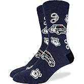 Good Luck Sock Men's Police Socks, Adult, Shoe Size 7-12