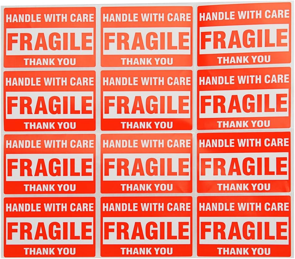MFLABEL Half Sheet Self Adhesive Shipping Labels for Laser & Inkjet Printers, 200 Count : Office Products